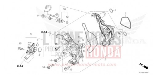 POMPE A EAU SH125ADR de 2024